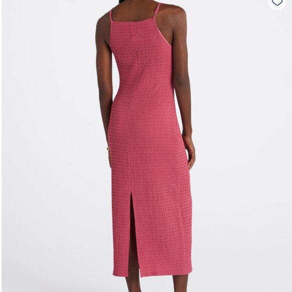 *WORN ONCE* Gilli Square Neck Fitted Midi Dress - Picture 2 of 9